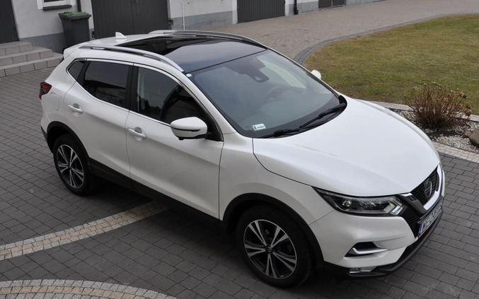 Nissan Qashqai cena 83500 przebieg: 82630, rok produkcji 2019 z Działoszyn małe 326